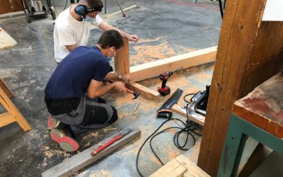 Une semaine productive pour la classe de 1ère Technicien Constructeur Bois