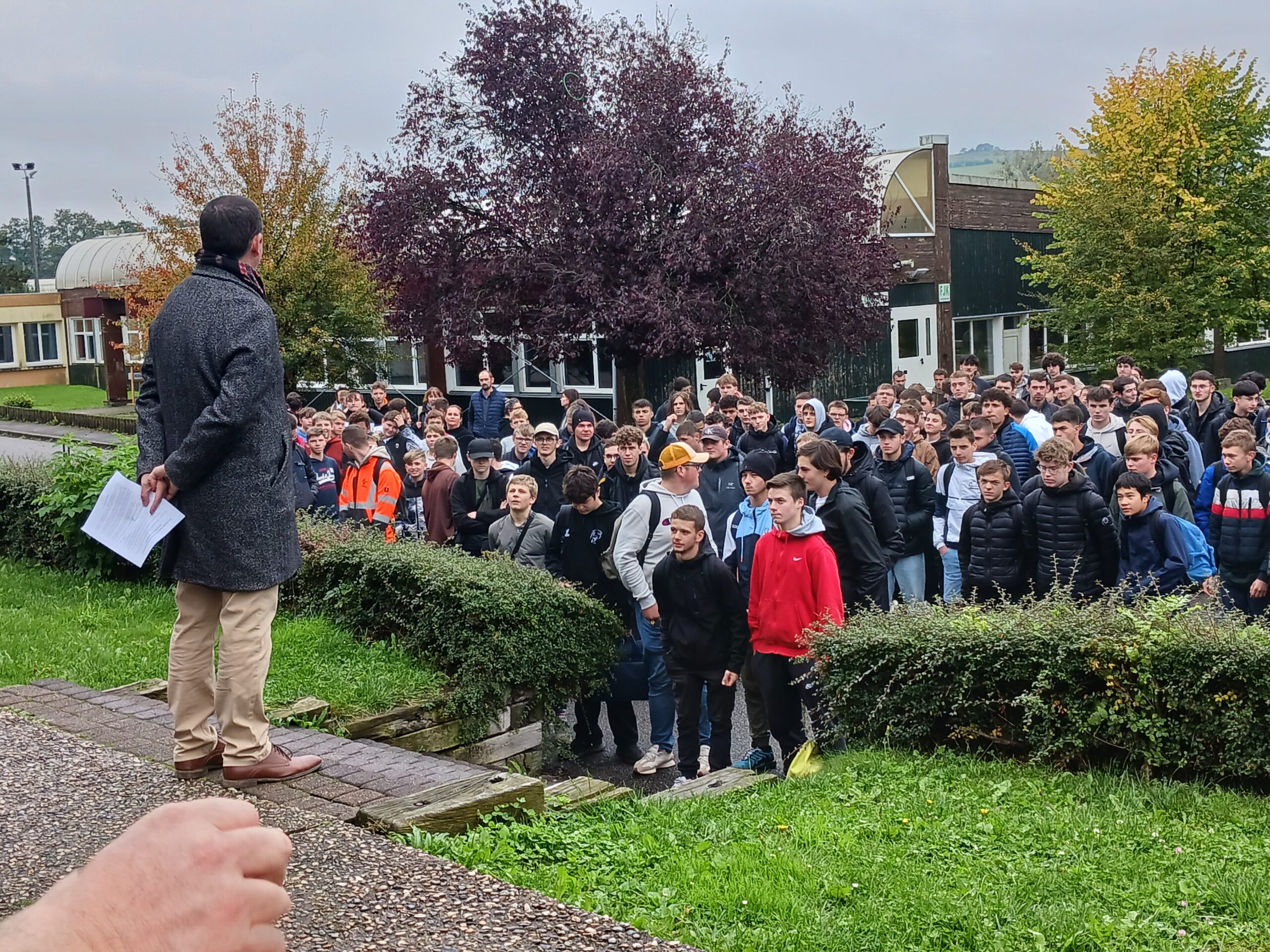 Hommage a Samuel Paty et Dominique Bernard