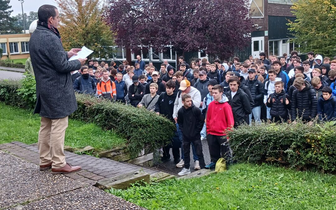 Hommage à Samuel PATY et Dominique BERNARD