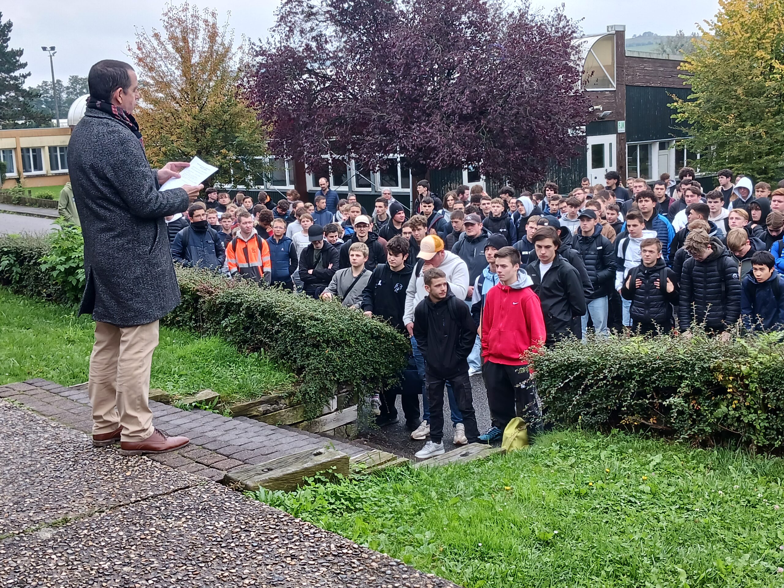 Hommage a Samuel Paty et Dominique Bernard