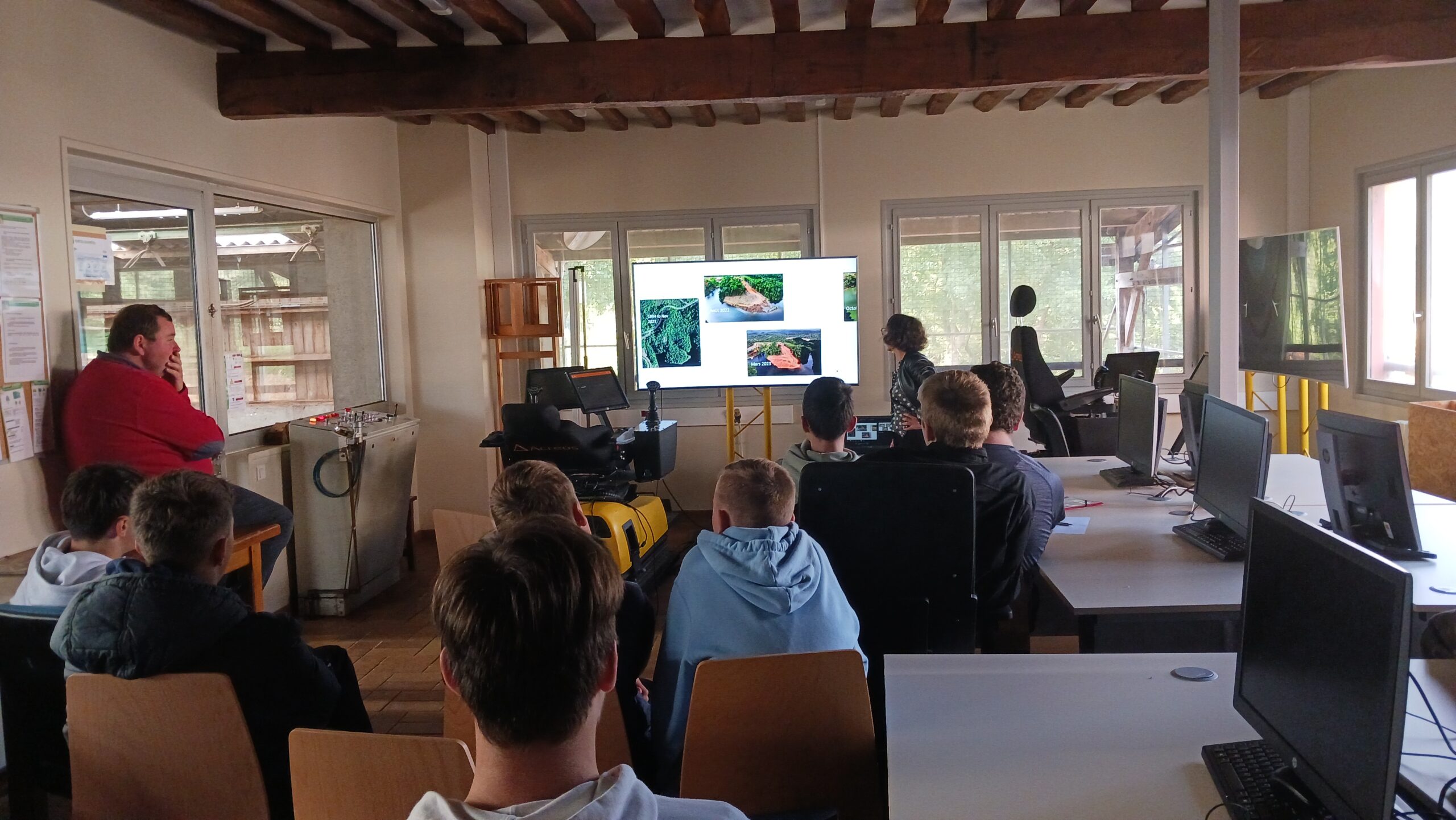 Recrutement de la societe Triton en Guyane au lycée du Bois Envermeu