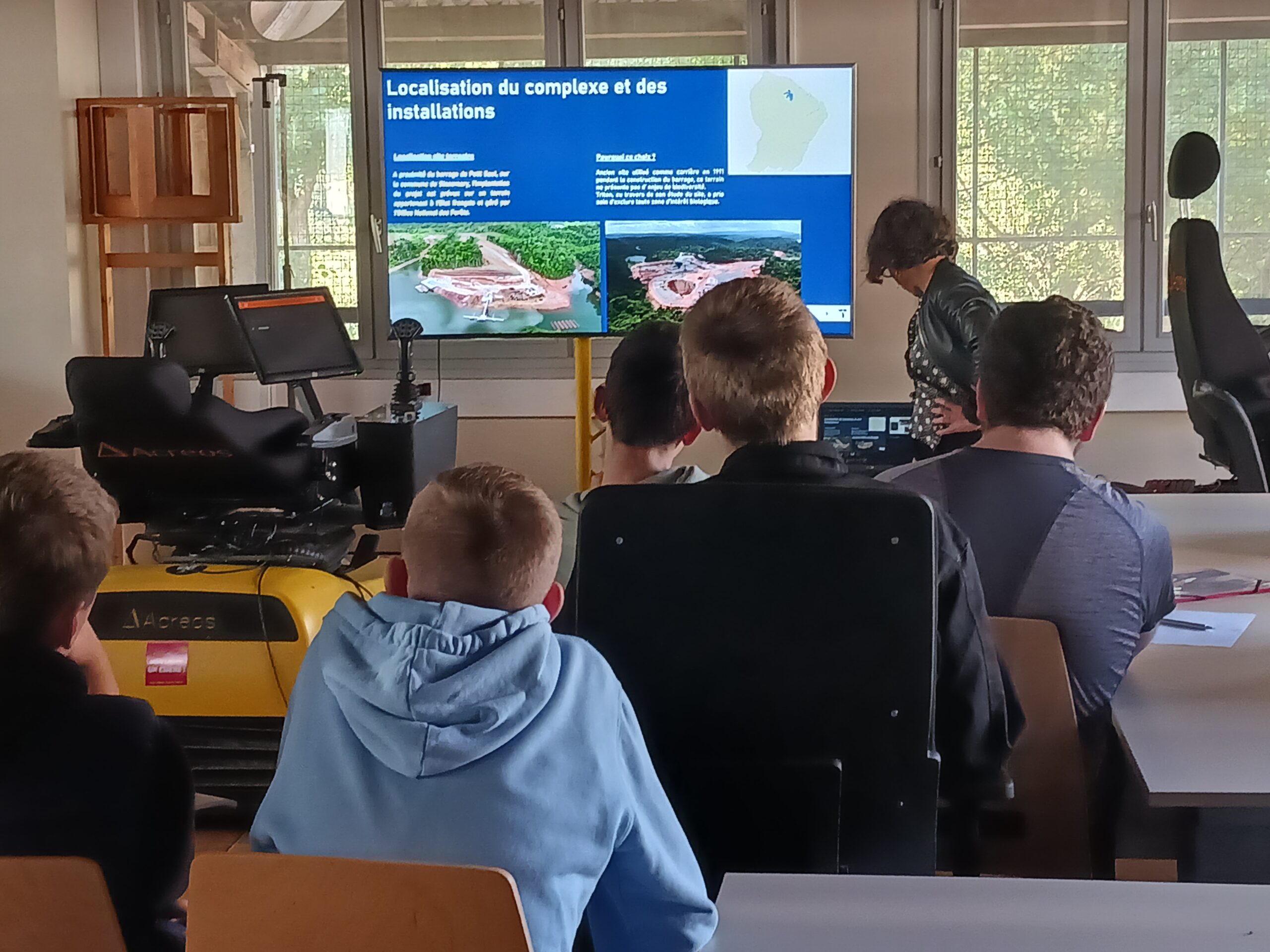 Recrutement de la societe Triton en Guyane au lycée du Bois Envermeu