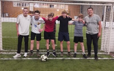 Sortie sportive à Terre de Foot pour les collégiens et lycéens