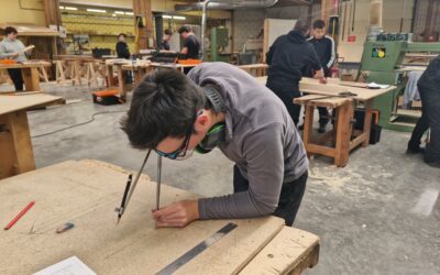 Les 2nde TCB à l’atelier : découverte et pratique du travail du bois