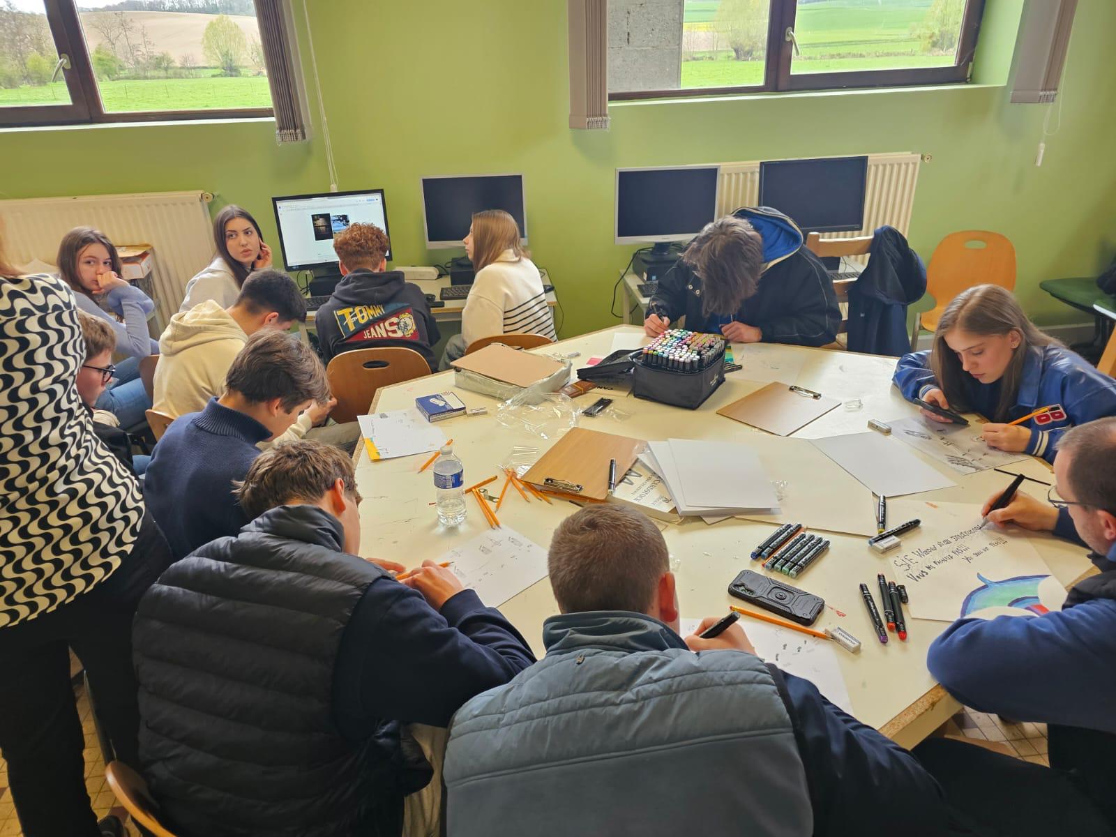 erasmus lycee du bois