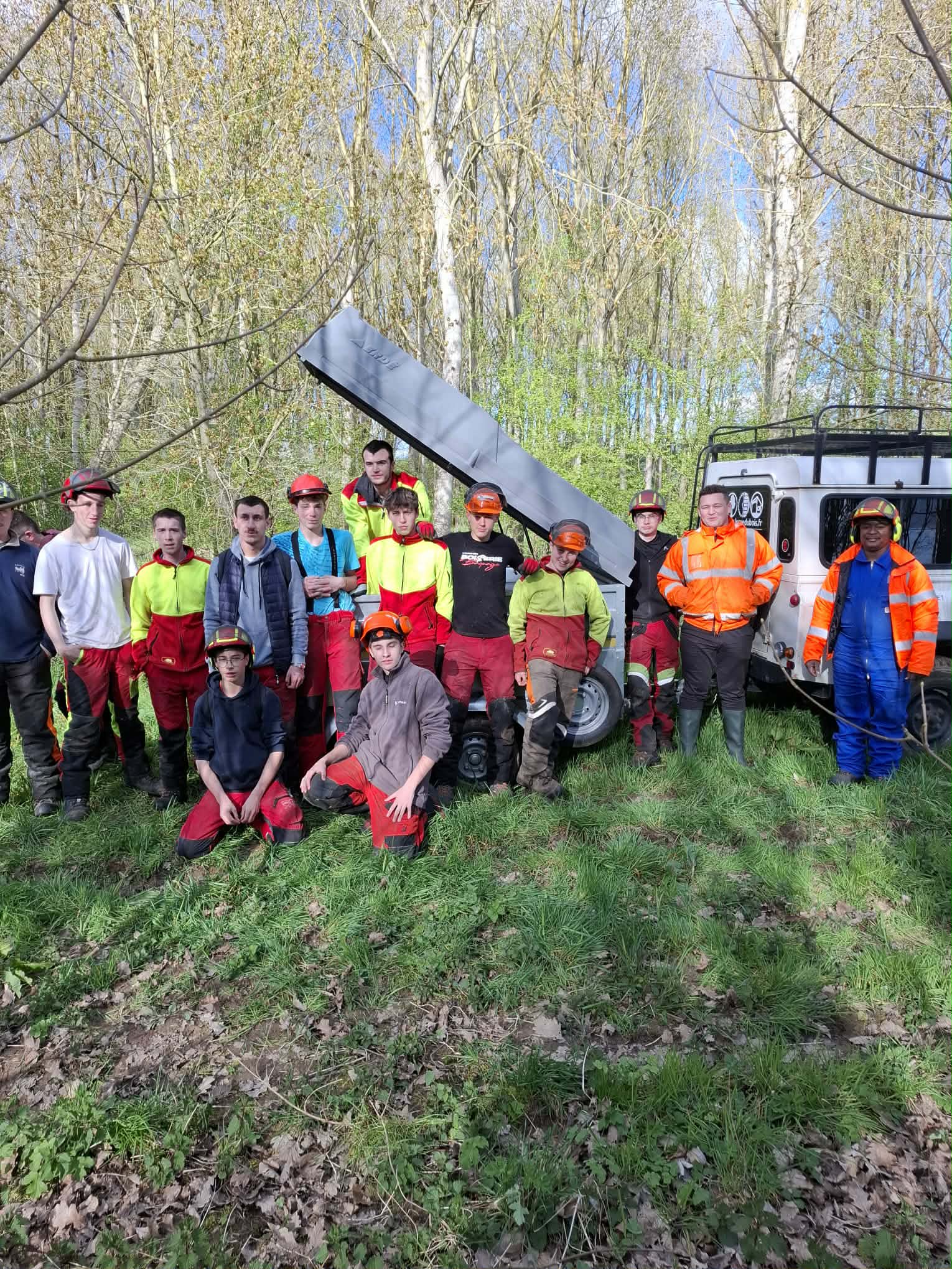 scierie du lycée du bois